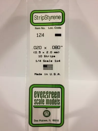 .020 x .080 Strips (10)