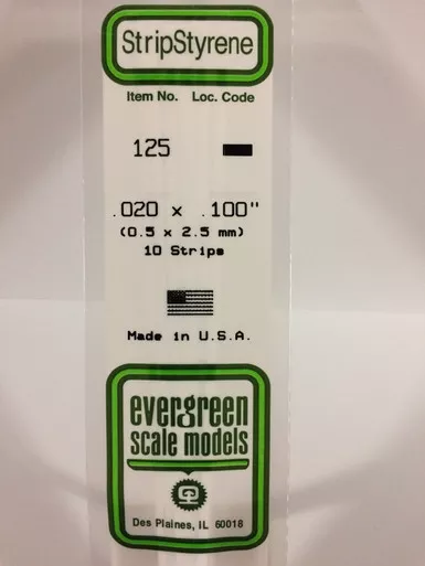 .020 x .100 Strips (10)