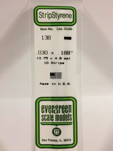 .030 x .188 Strips (10)