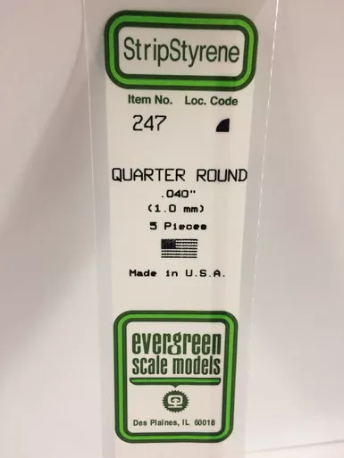 .040 Quarter Round (1.0mm) (5)