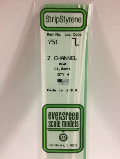 .060 Z-Channel (1.5mm) (4)
