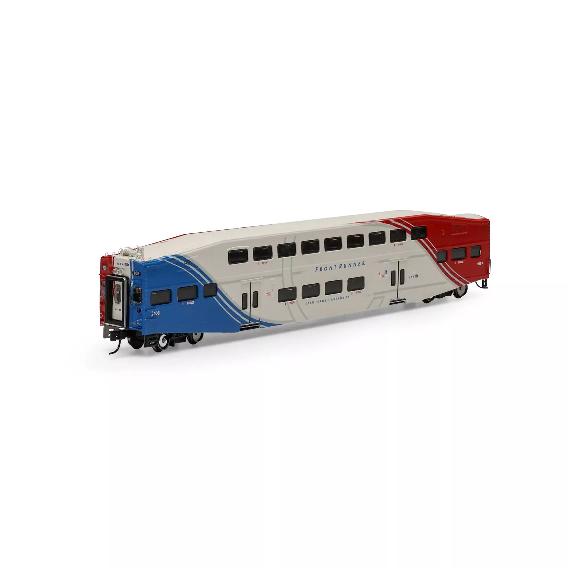 Athearn N 28587 Bombardier Passenger Control, Front Runner (UTAX) #108