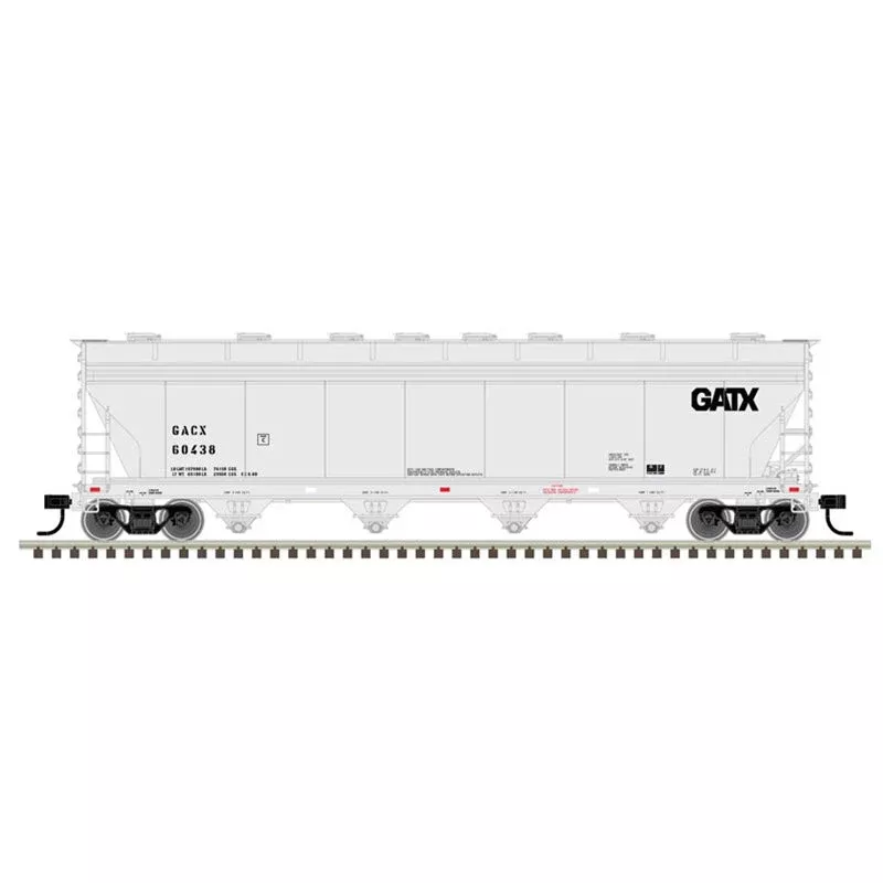 Atlas 20006392 HO ACF 5250 Covered Hopper Plus 20006392 General