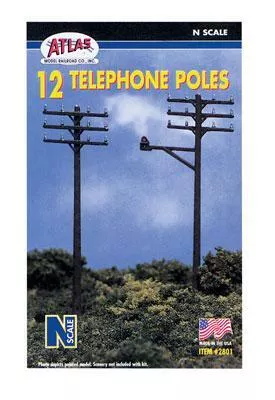 Atlas 2801 N Telephone Poles