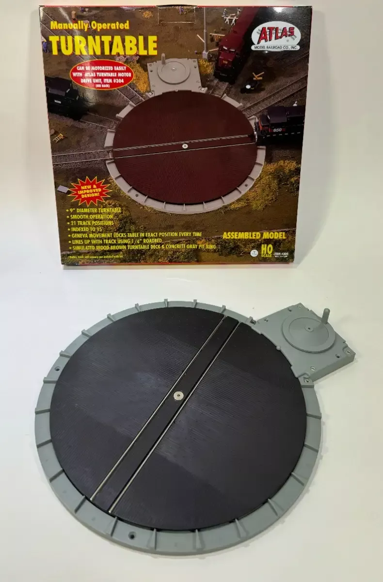Atlas 305 HO Manual Turntable Code 100