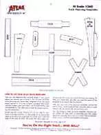 Atlas 361 HO Track Planning Template Set