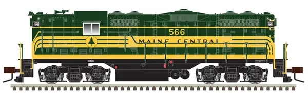 Atlas Classic Silver HO 10003933 DCC Ready EMD GP7 Locomotive Maine Central MEC #566