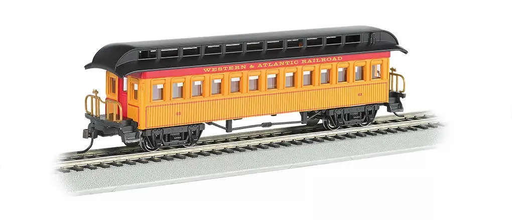 Bachmann #15101 Old-Time Coach Car - Western & Atlantic RR