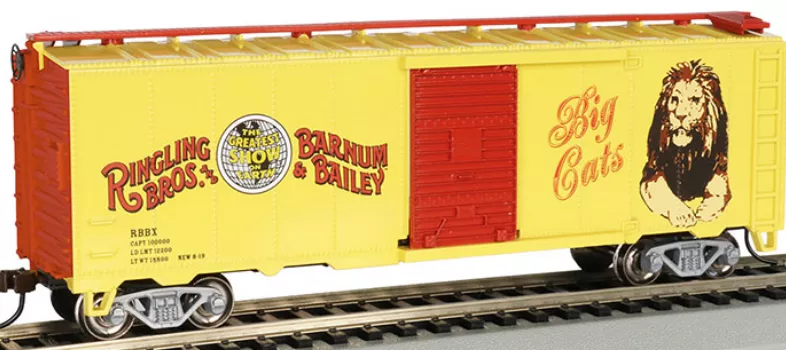 Bachmann #16612 Ringling Bros. and Barnum & Bailey Lion Box Car