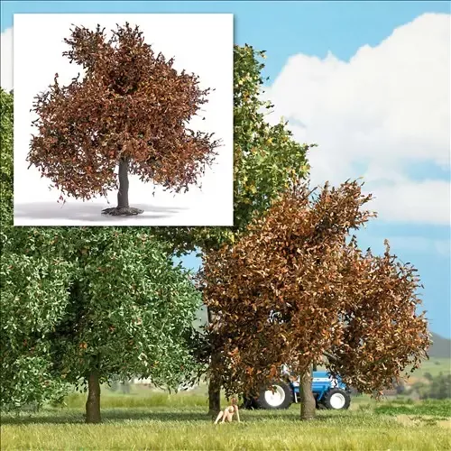 Busch 3664HO Small oak 3.7in, autumn