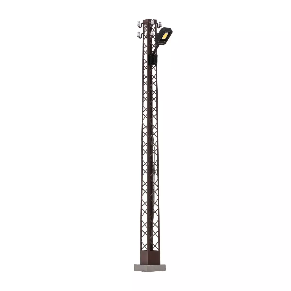 Busch 4182HO Lattice mast light, rusted