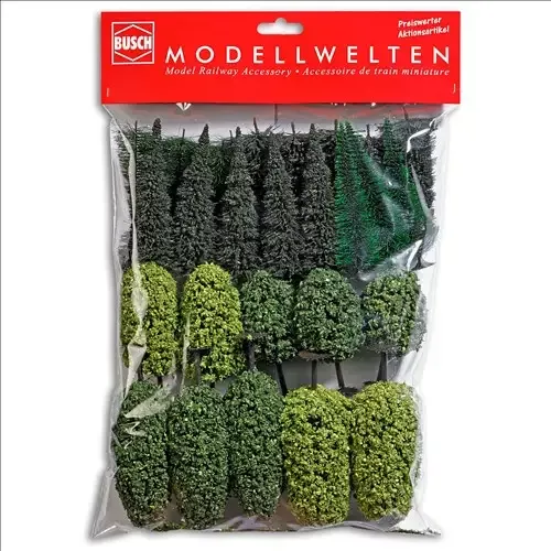 Busch 6488HO Mixed forest trees