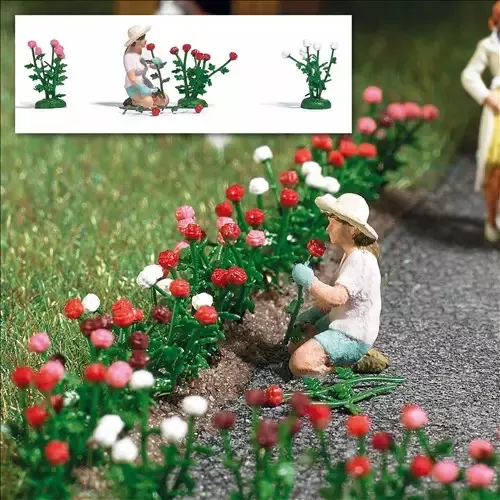 Busch 7878HO Action Set: Rose Picker