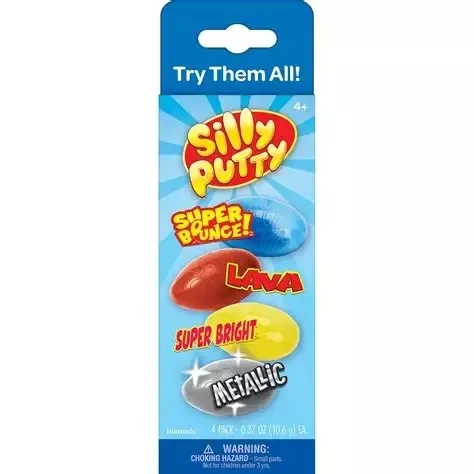 Crayola Silly Putty Special 4 Pack