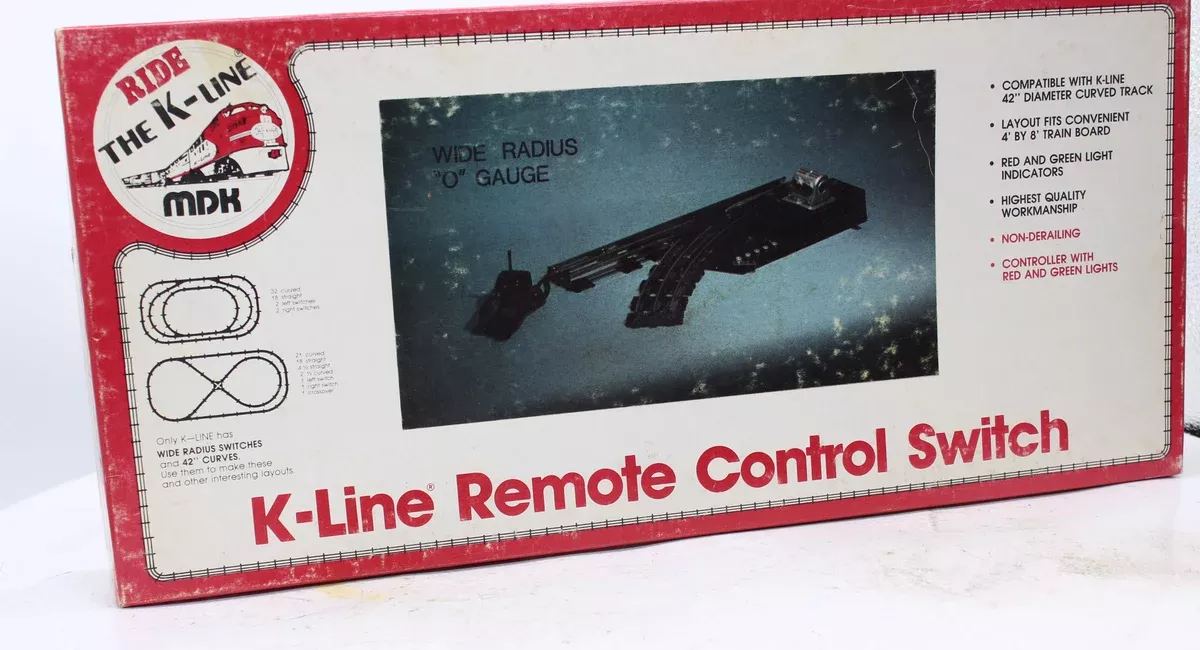 K-Line K-375 Remote Control SwitchO SCALE Used