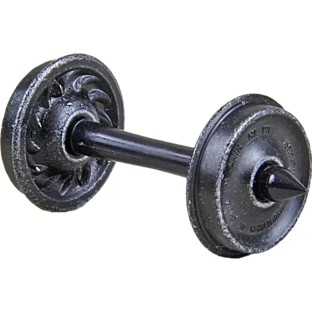Kadee 533HO Scale 33" Diameter Ribbed Back Metal Code 88 Semi-Scale Wheels - Freight and Passenger