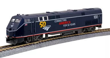Kato ~ HO Scale ~ GE P42 ~ Amtrak #100 ~ DCC Sound ~ 37-6113LSD