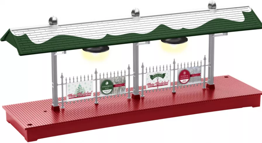 Lionel 1929070 O Winter Wonderland Station Platform