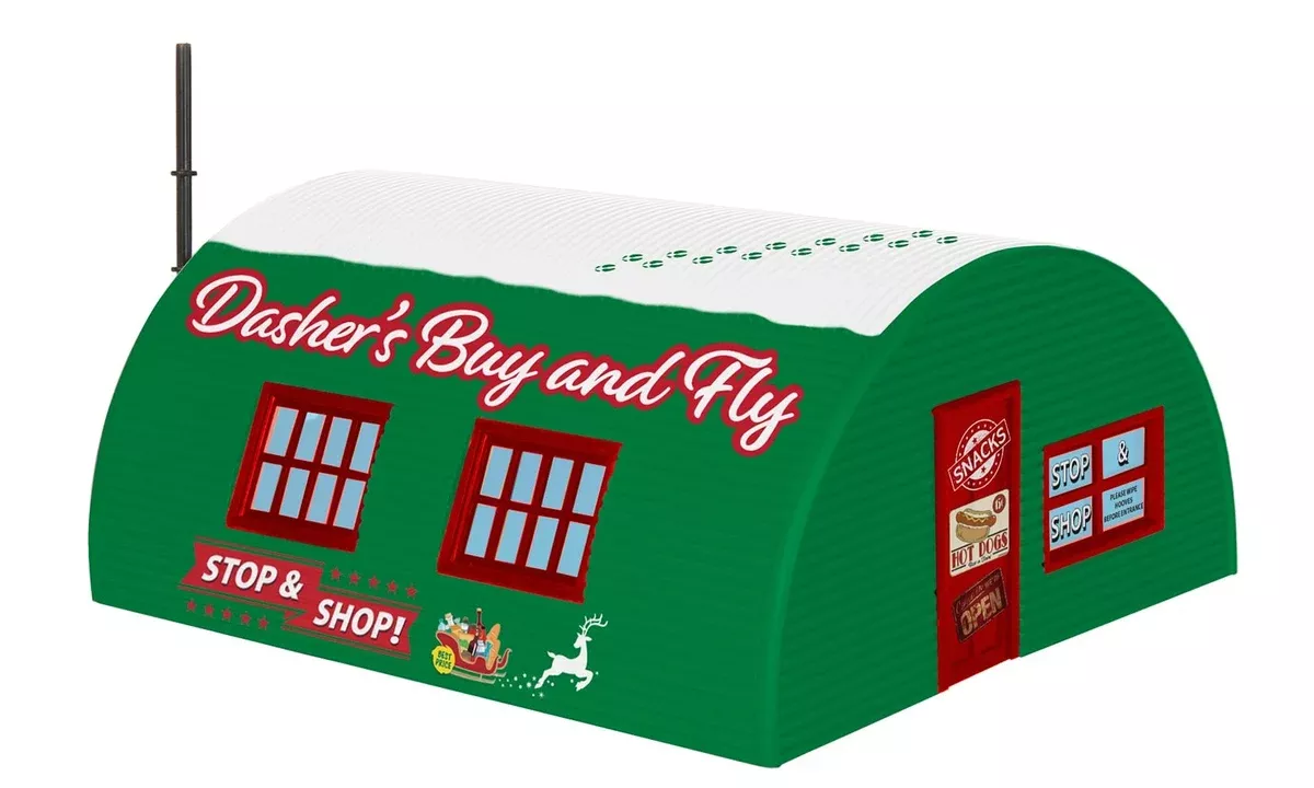 Lionel 2330140 Christmas Dashers Buy & Fly Quonset Hut O SCALE NEW