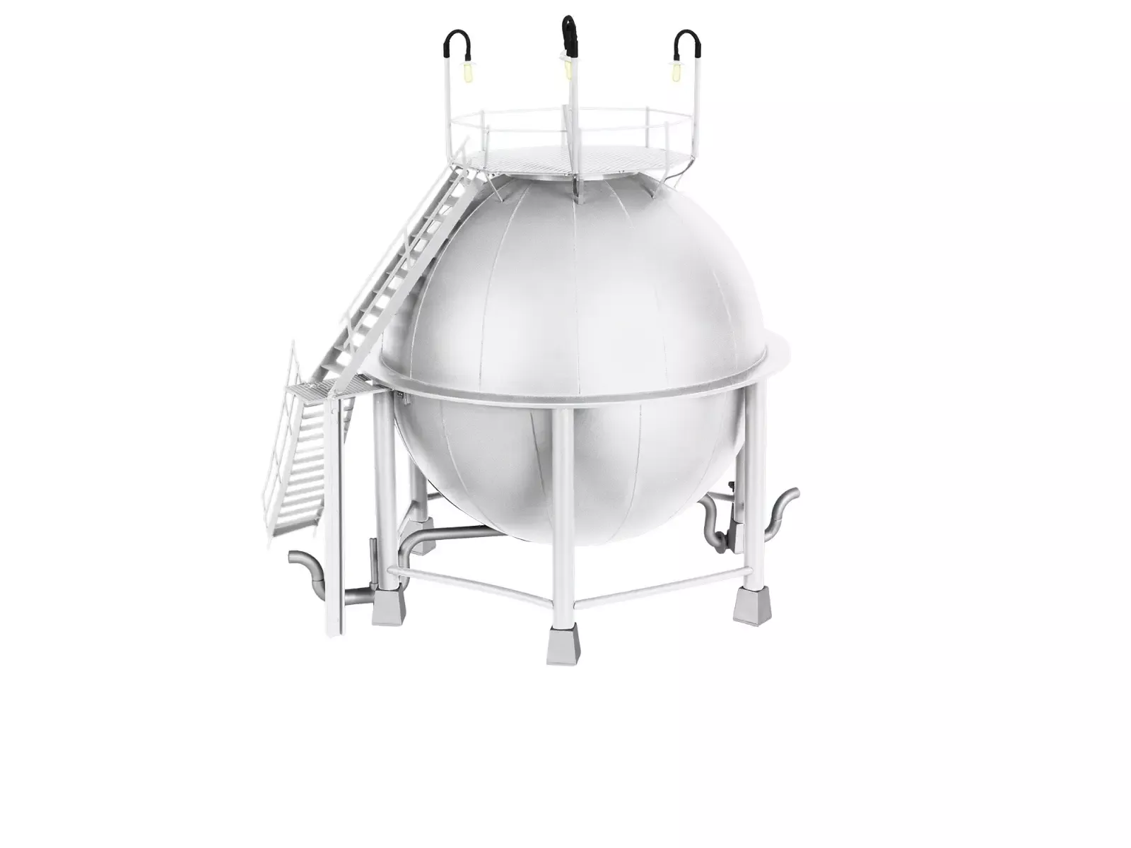 Lionel 2729060 O Spherical Tank Operating