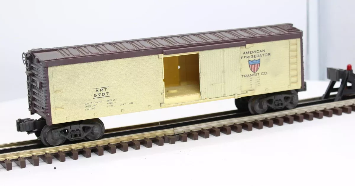 Lionel 6-5707 American Refridgerator Transit Co. reefer O SCALE WEATHERED AS IS Like New