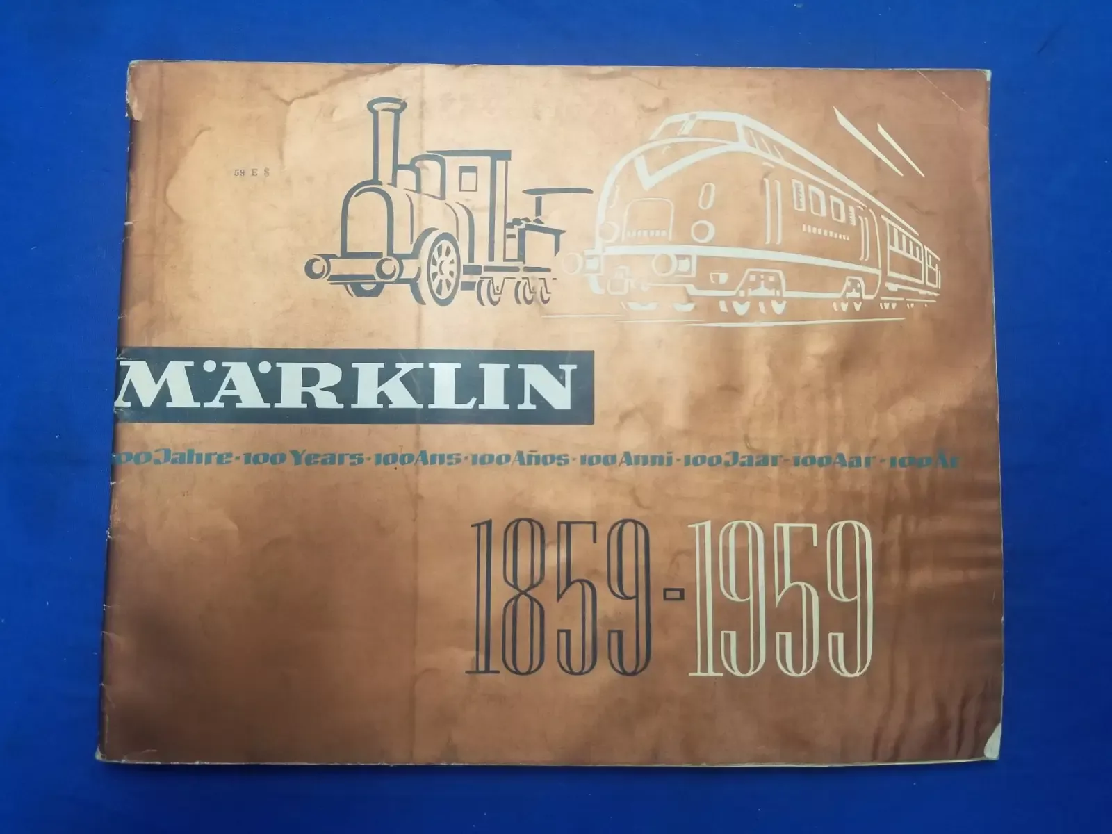 Marklin M1959 Marklin 1959 Catalog (poor condition)