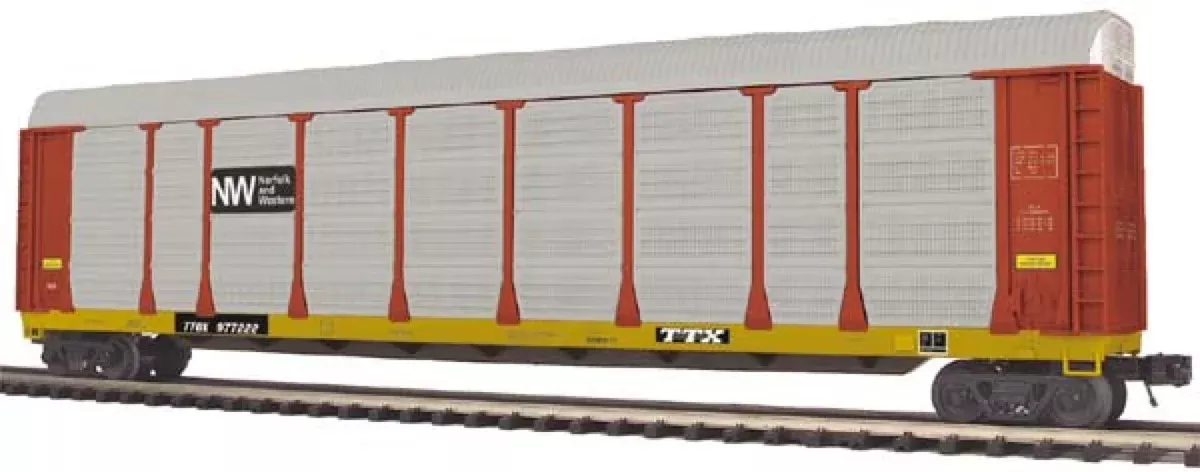 MTH Premier 20-98878 Norfolk & Western N&W Corrugated Auto Carrier O SCALE NEW