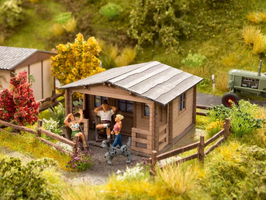 Noch 14635 N Scale Allotment Garden Shed Laser-Cut Kit