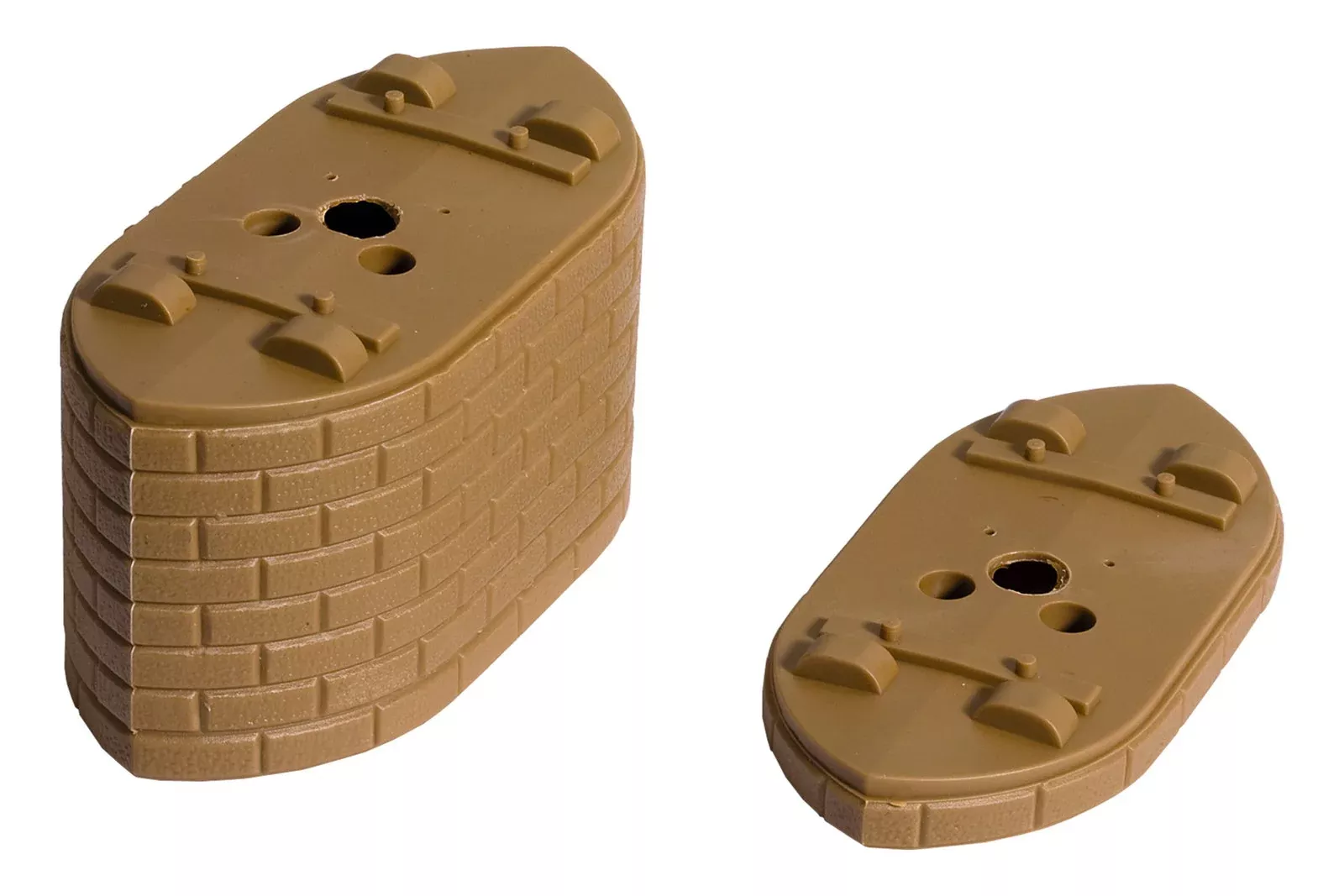 Noch 21400 HO Scale Bridge Piers, 3 cm High, pkg(5)