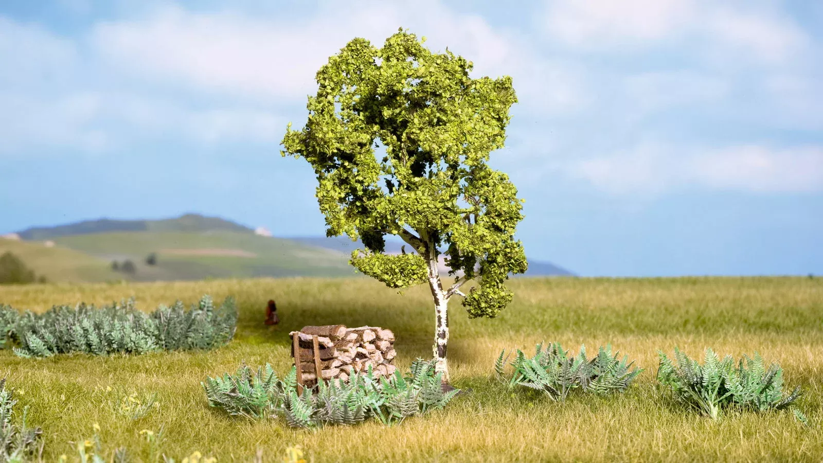 Noch 21640 All Scale PROFI Birch Tree, 4-1/2 in.
