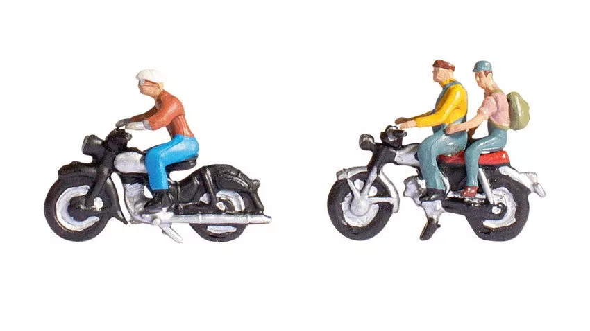 Noch 45904 TT Scale Motorcyclists Figure Set