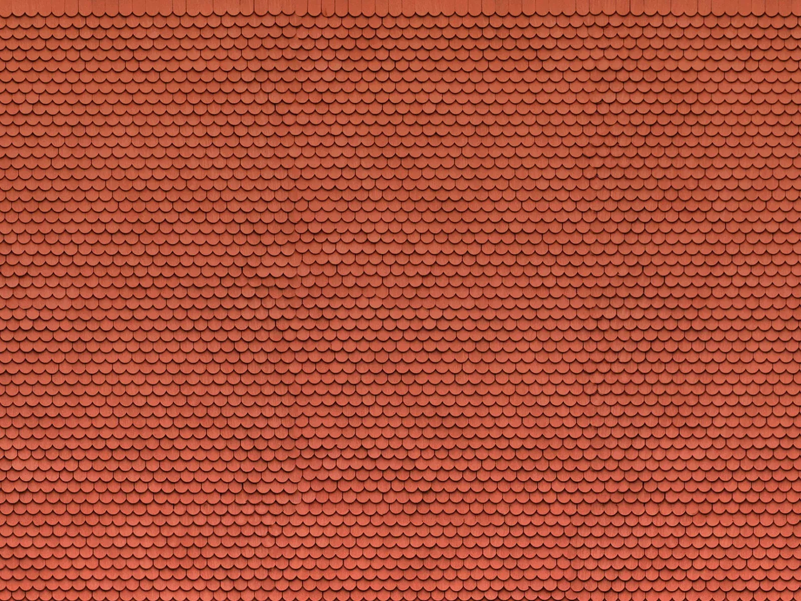 Noch 56690 HO Scale 3D Cardboard Sheet, Red Beavertail Tile