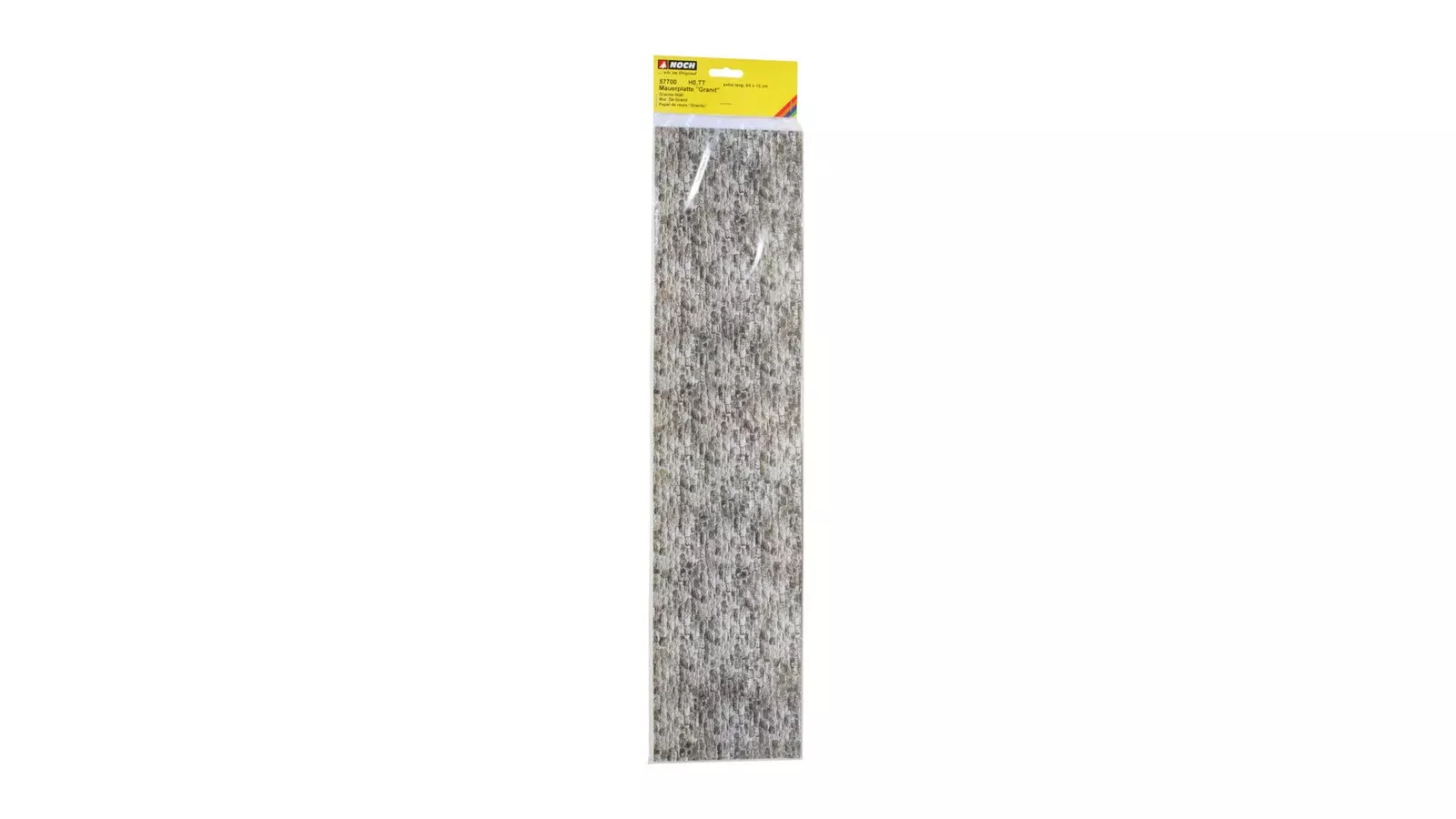 Noch 57700 HO/TT/O Scale Extra-Long Cardboard Sheet, Granite