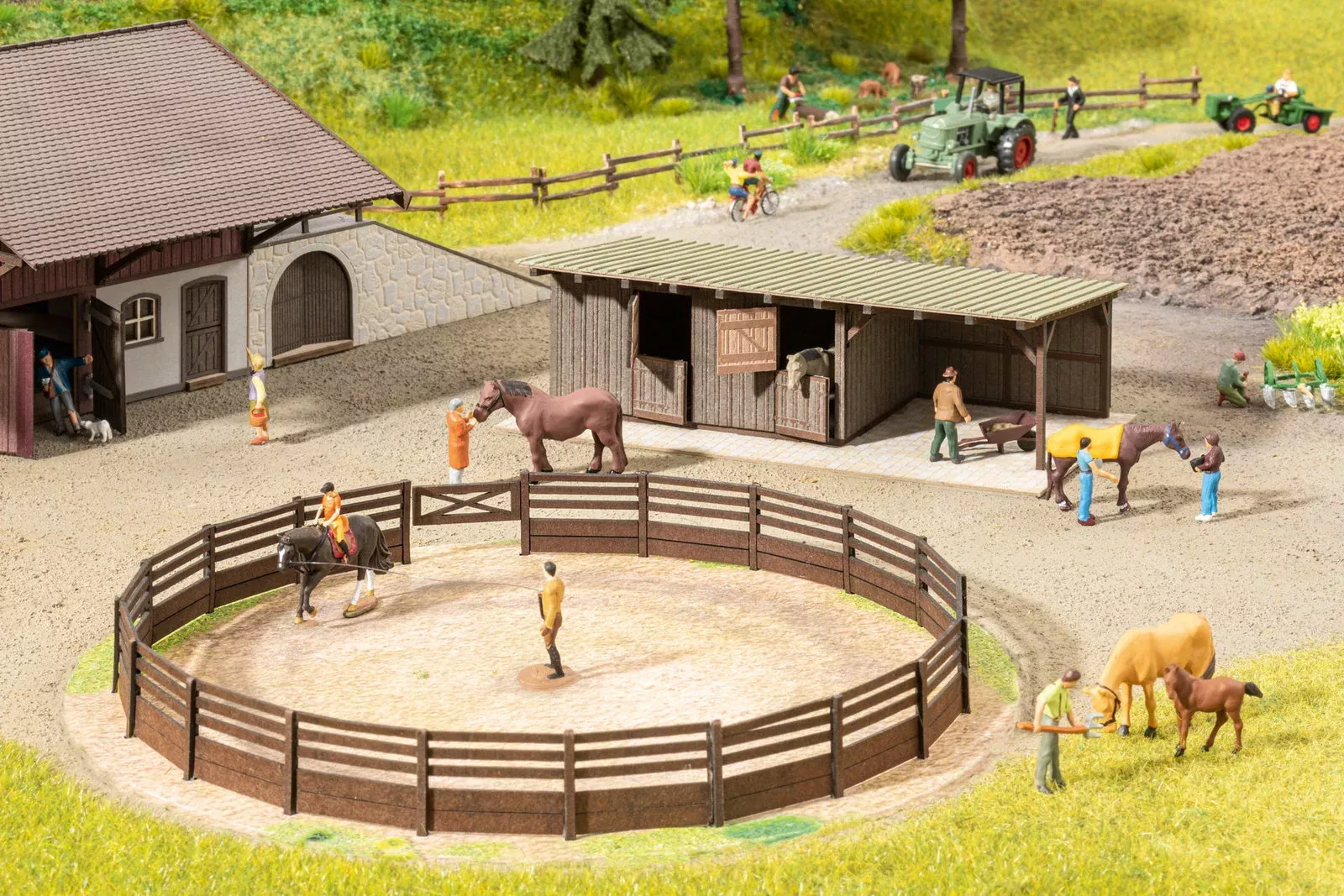 Noch 66717 HO Scale Riding Arena w/Sound Micro-Motion Kit