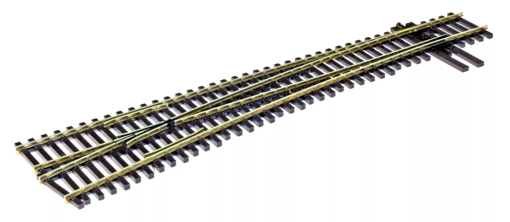 Peco HO SLU7062 Code 70 Unifrog Medium-Radius #6 Turnout, Left