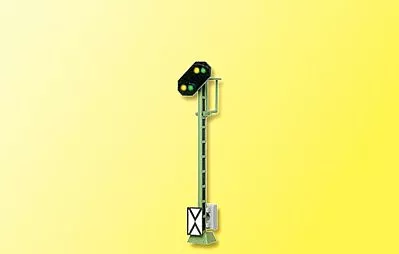 Viessmann 4010 HO Scale German Federal Railways (DB) Type 1969 Daylight Signal - Assembled -- Distant w/4 Aspects