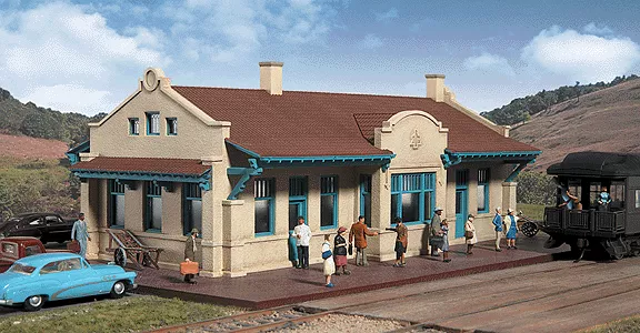 Walthers #933-2920 Mission-Style Depot -- Kit