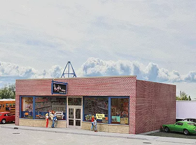 Walthers #933-3475 Hobby Shop -- Kit