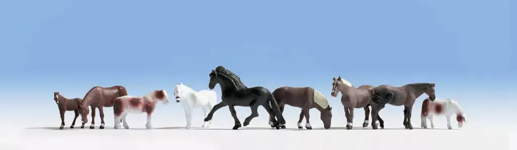 Walthers #949-6074 Figures - Majestic Horses