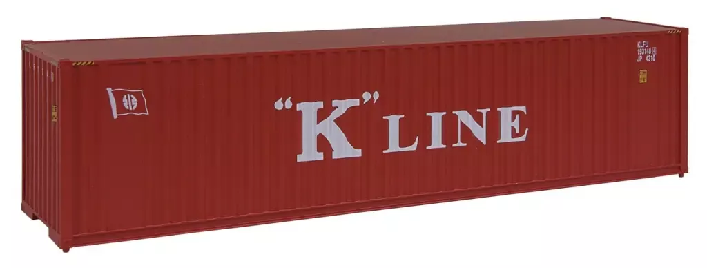 Walthers #949-8203 40' Hi-Cube Container - K-Line
