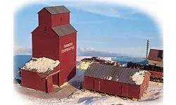Walthers Cornerstone 933-3238 N Farmers Co-op Grain Elevator Kit