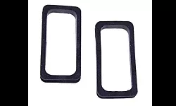 Walthers Cornerstone 933-977 HO Diaphragms - Black Rubber Pair