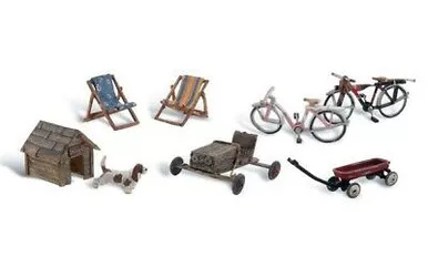 Woodland Scenics ~ HO Scale ~ People ~ Backyard Basics ~ A1931